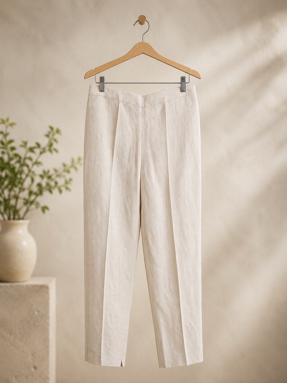 Antonelli Firenze Linen / Viscose Pants / Trousers Size 46 IT / US 10